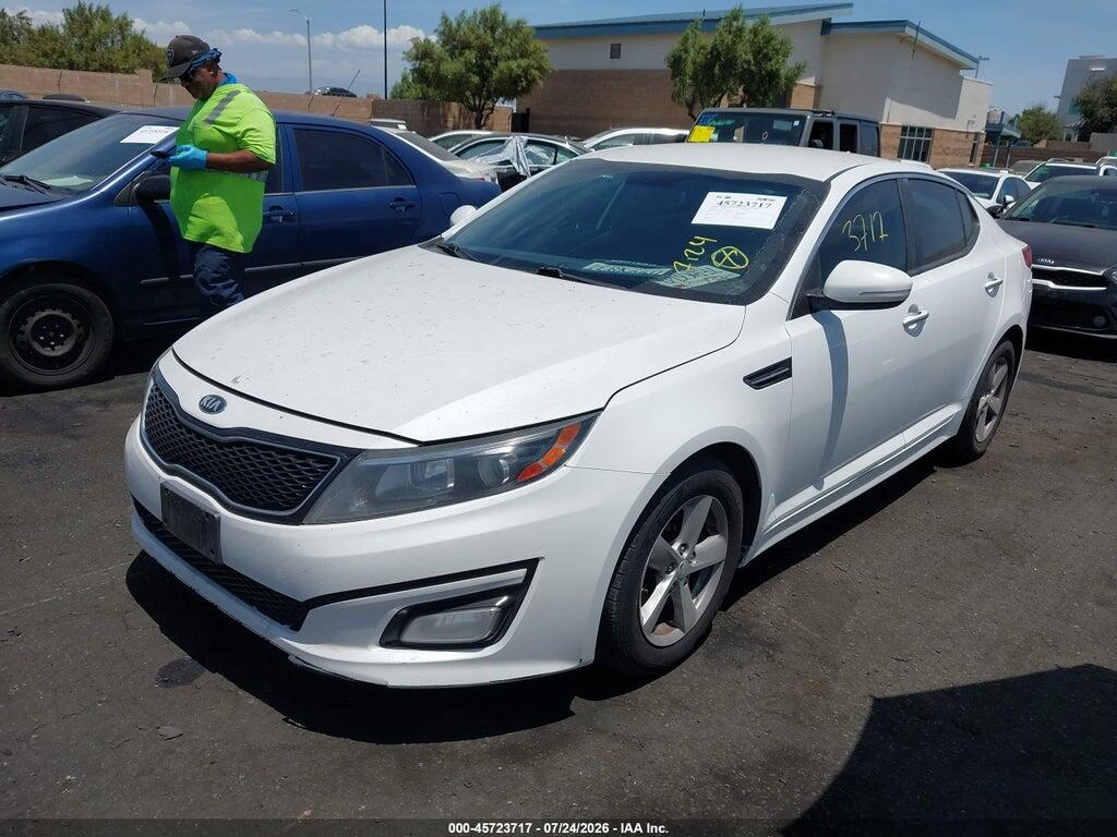 KNAGM4A76F5558112 2015 KIA OPTIMA photo no. 2