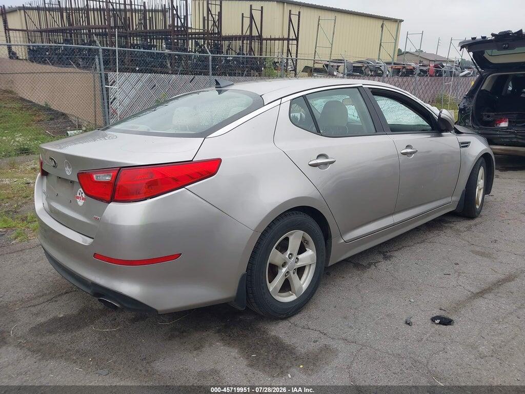 KNAGM4A75F5585740 2015 KIA OPTIMA photo no. 4
