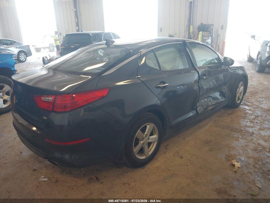 KNAGM4A74F5557265 2015 KIA OPTIMA photo no. 4