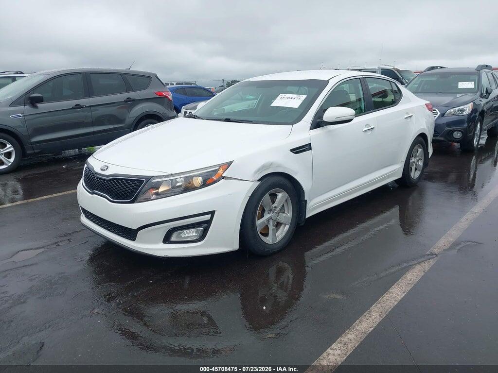 KNAGM4A72F5626535 2015 KIA OPTIMA photo no. 2