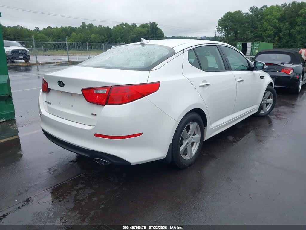 KNAGM4A72F5626535 2015 KIA OPTIMA photo no. 4