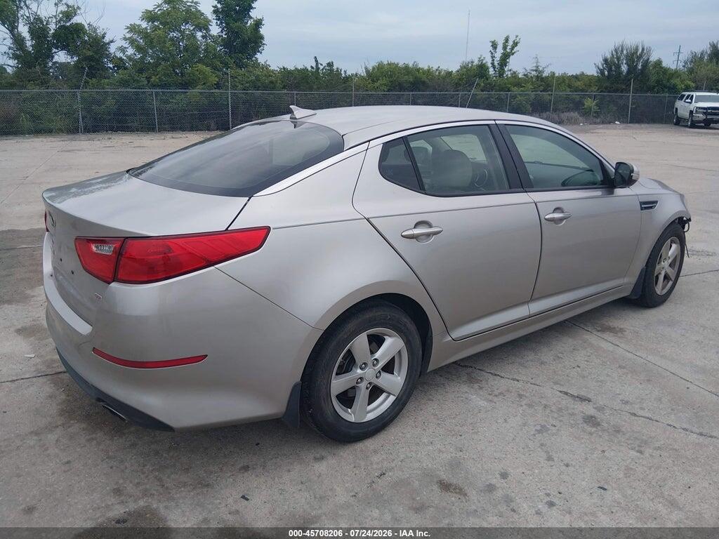 KNAGM4A76F5588436 2015 KIA OPTIMA photo no. 4