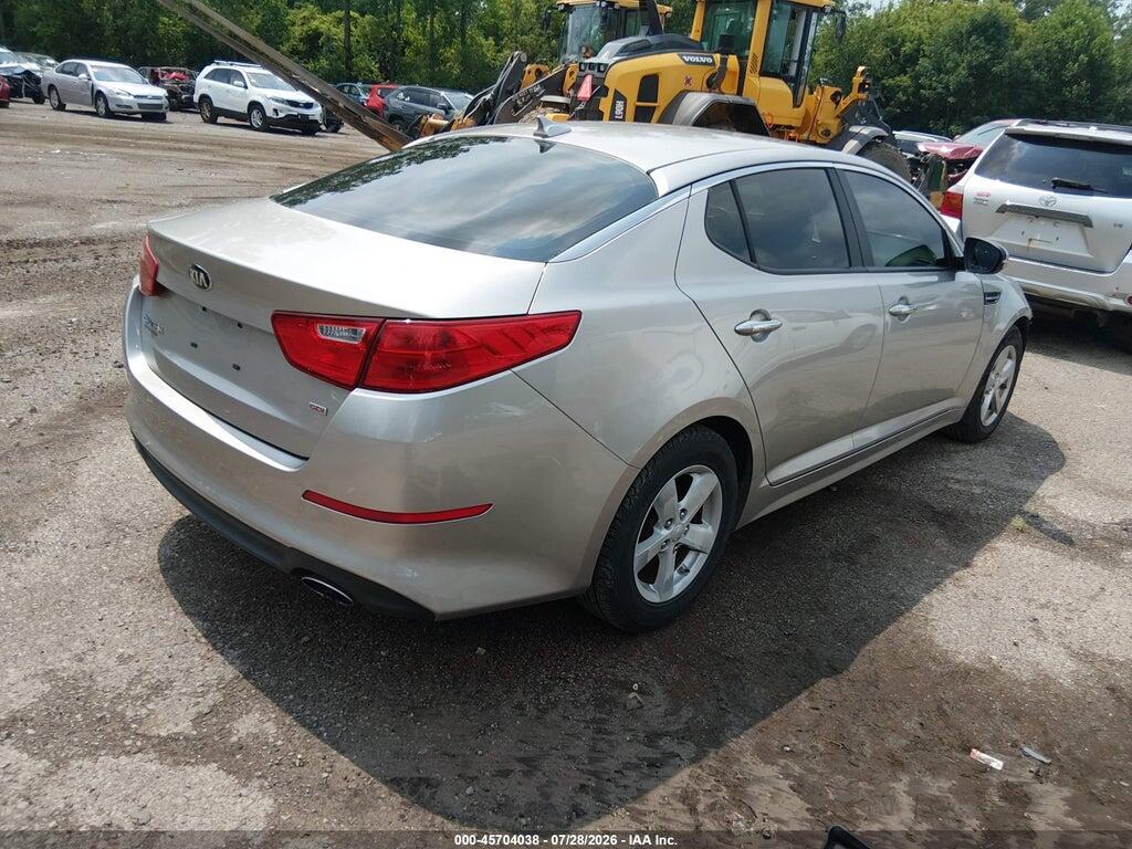 KNAGM4A73F5546161 2015 KIA OPTIMA photo no. 4