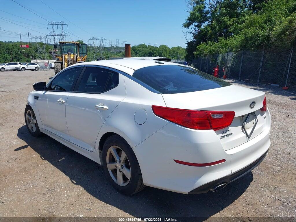 KNAGM4A70F5606297 2015 KIA OPTIMA photo no. 3