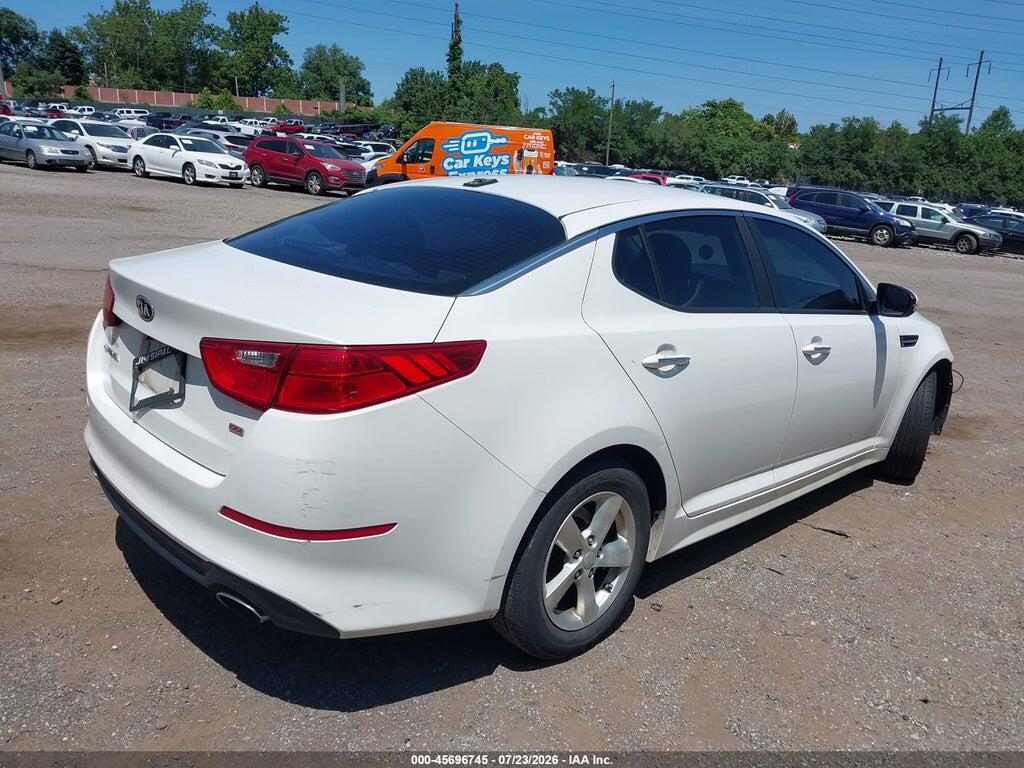 KNAGM4A70F5606297 2015 KIA OPTIMA photo no. 4