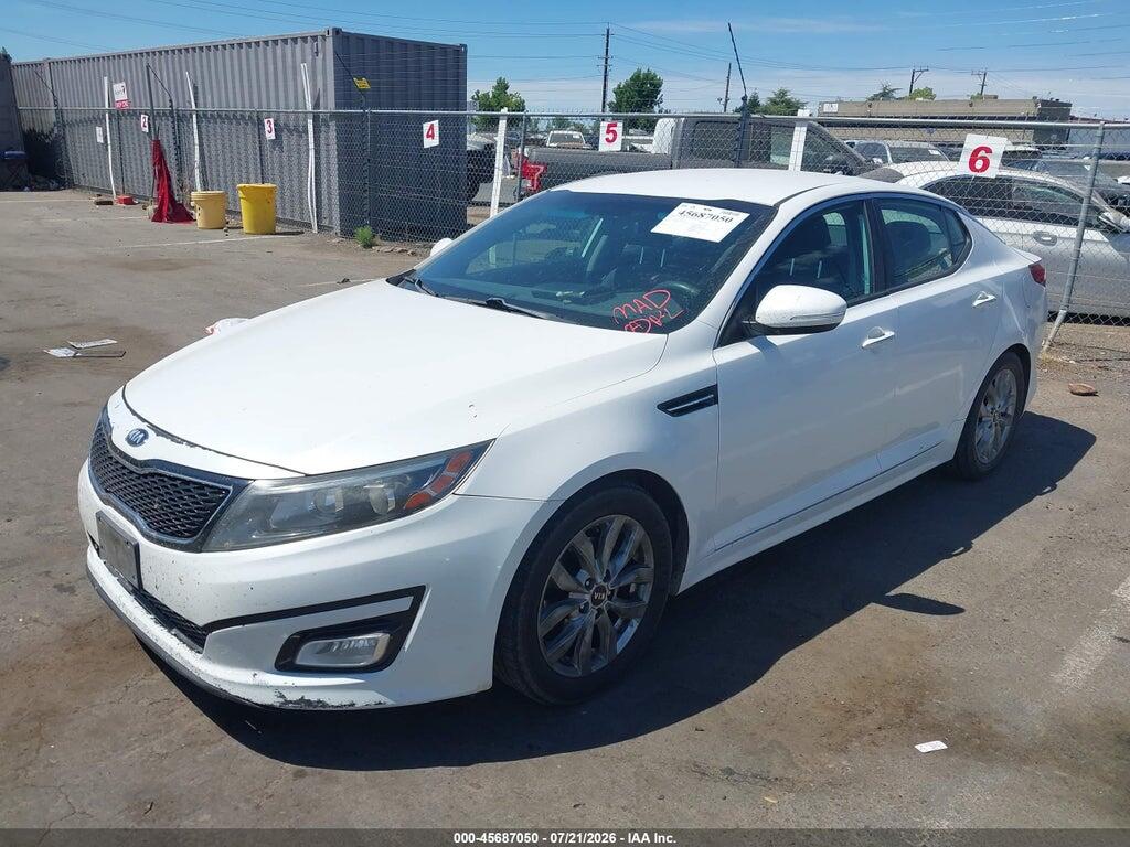 KNAGM4A70F5615713 2015 KIA OPTIMA photo no. 2