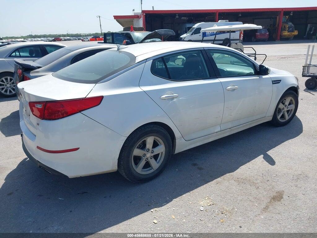 KNAGM4A71F5661728 2015 KIA OPTIMA photo no. 4
