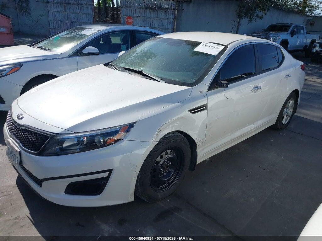 KNAGM4A73F5598745 2015 KIA OPTIMA photo no. 2