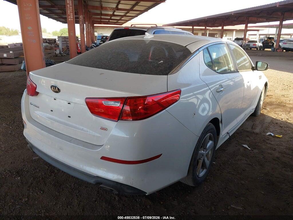KNAGM4A73F5650035 2015 KIA OPTIMA photo no. 4