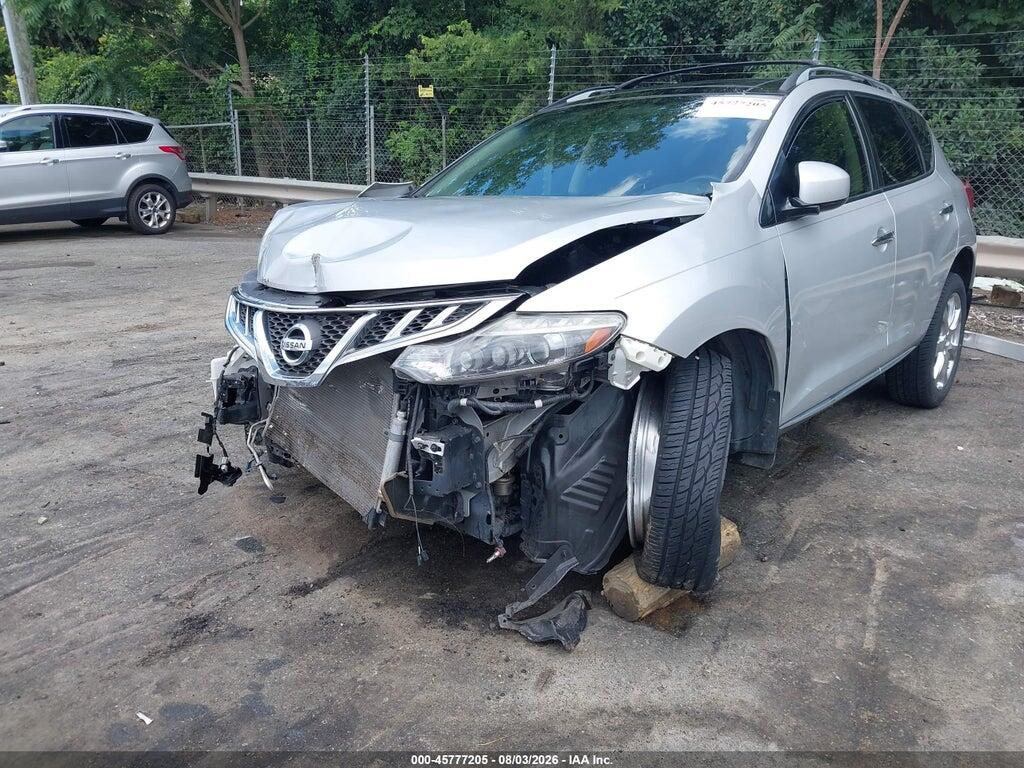JN8AZ1MW0DW308792 2013 NISSAN MURANO photo no. 2
