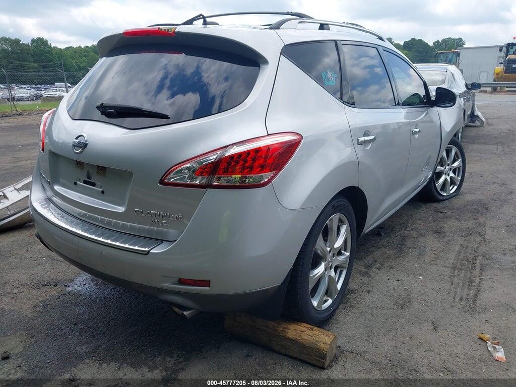 JN8AZ1MW0DW308792 2013 NISSAN MURANO photo no. 4