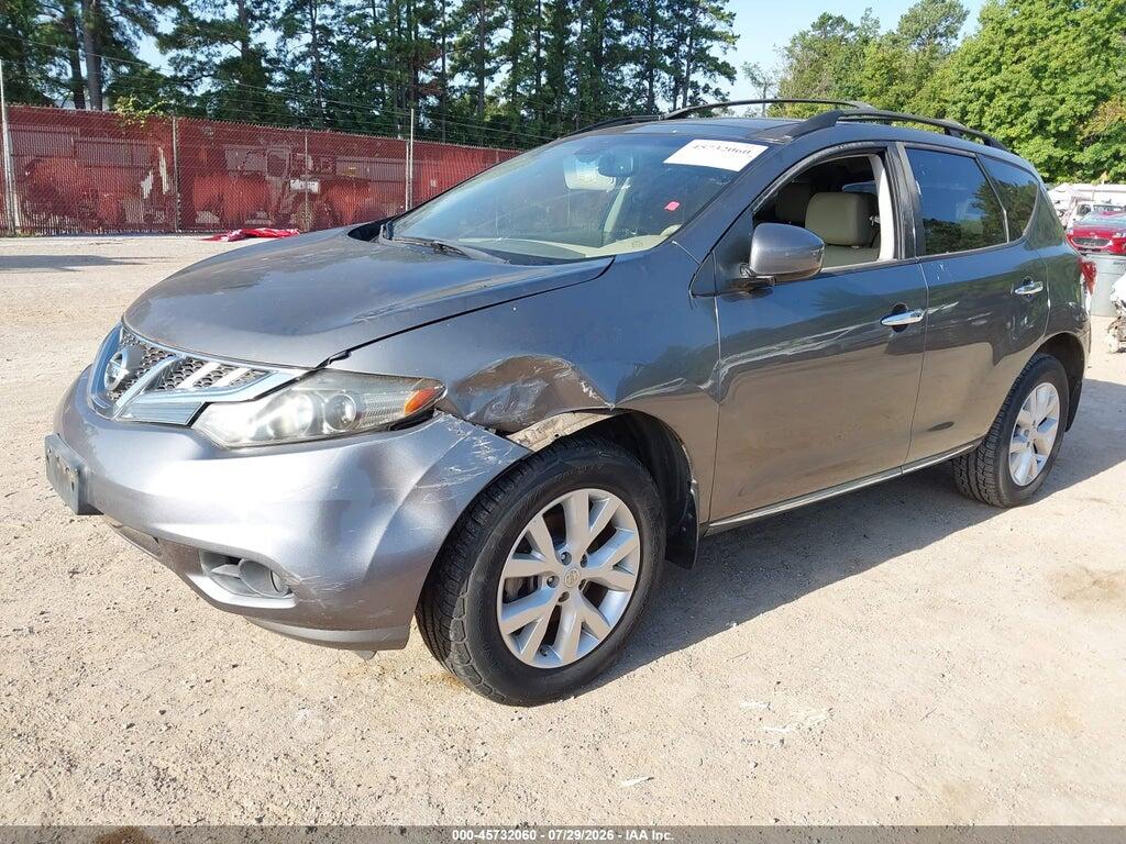 JN8AZ1MU7DW205335 2013 NISSAN MURANO photo no. 2