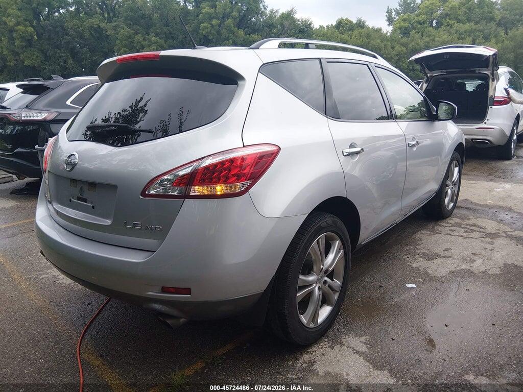JN8AZ1MW2DW309801 2013 NISSAN MURANO photo no. 4