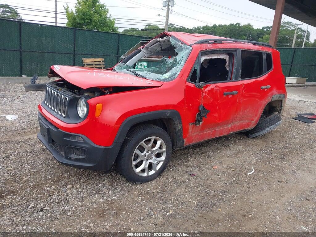 ZACCJBAB6JPH52562 2018 JEEP RENEGADE photo no. 2