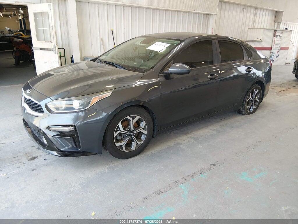 3KPF24AD0LE211661 2020 KIA FORTE photo no. 2