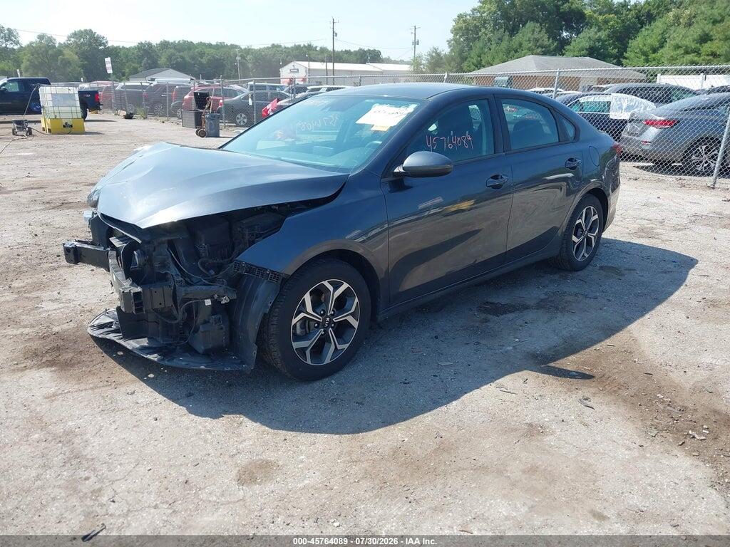 3KPF24AD1LE252736 2020 KIA FORTE photo no. 2