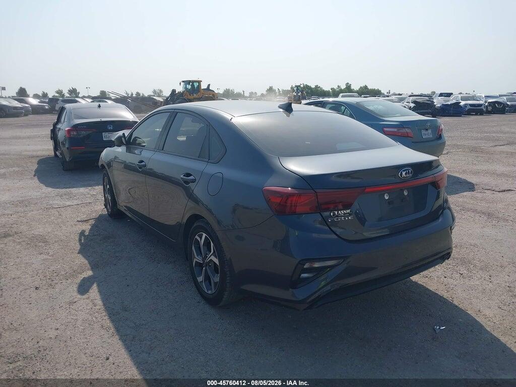 3KPF24AD9LE153517 2020 KIA FORTE photo no. 3