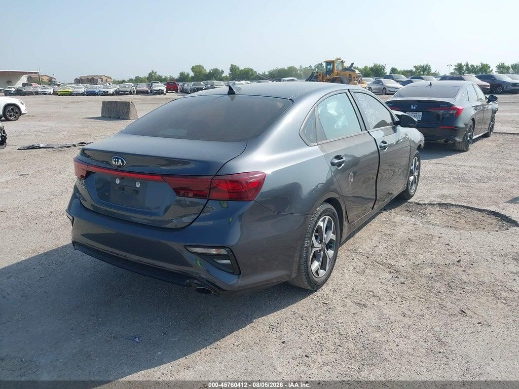 3KPF24AD9LE153517 2020 KIA FORTE photo no. 4