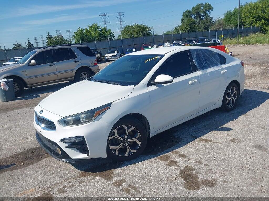 3KPF24AD1LE212480 2020 KIA FORTE photo no. 2