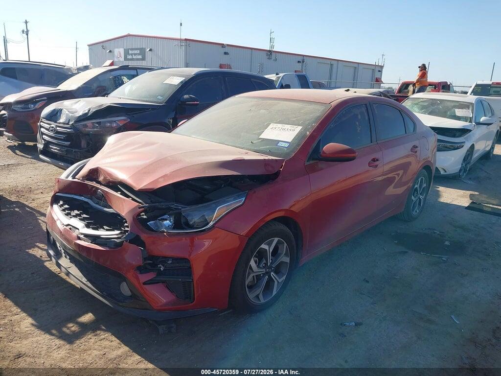 3KPF24AD9LE248031 2020 KIA FORTE photo no. 2
