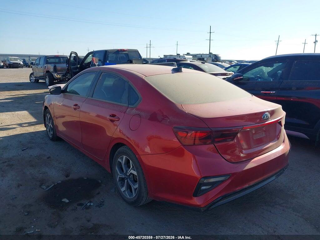 3KPF24AD9LE248031 2020 KIA FORTE photo no. 3
