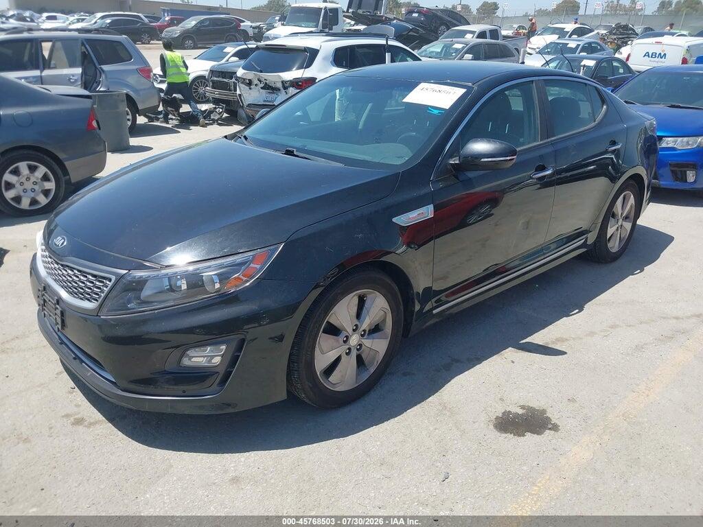 KNAGN4AD5F5088402 2015 KIA OPTIMA HYBRID photo no. 2