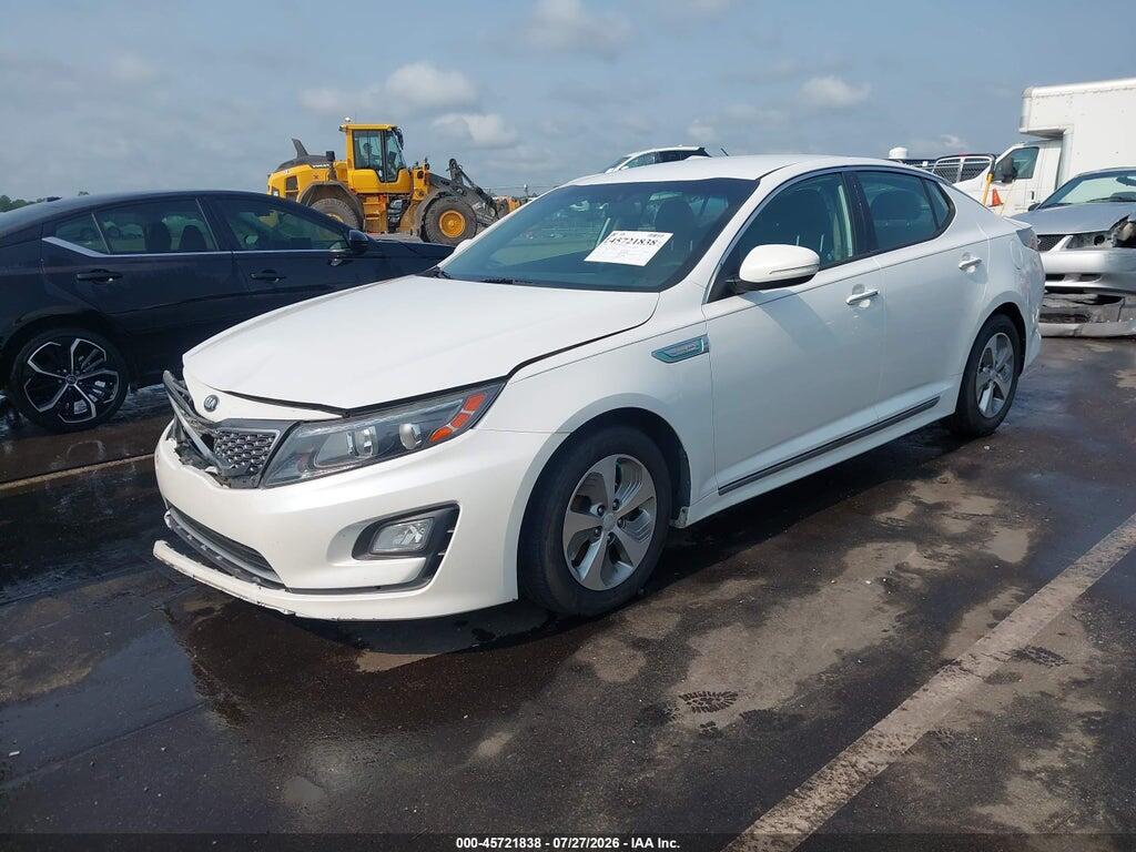 KNAGM4AD2F5089588 2015 KIA OPTIMA HYBRID photo no. 2