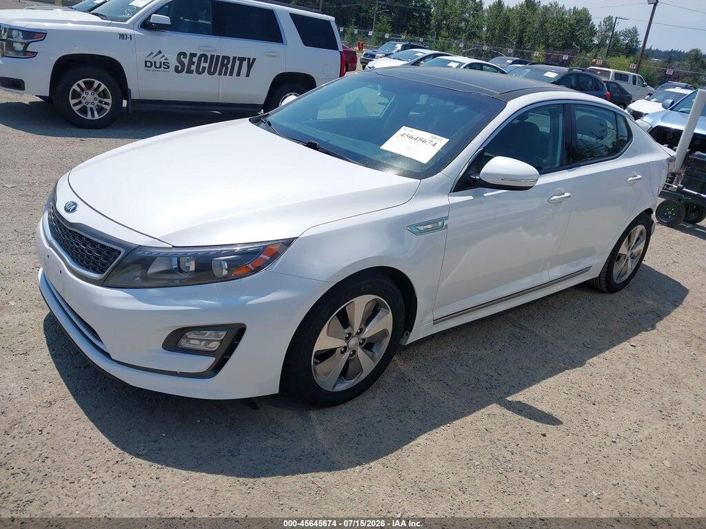 KNAGN4AD8F5084618 2015 KIA OPTIMA HYBRID photo no. 2