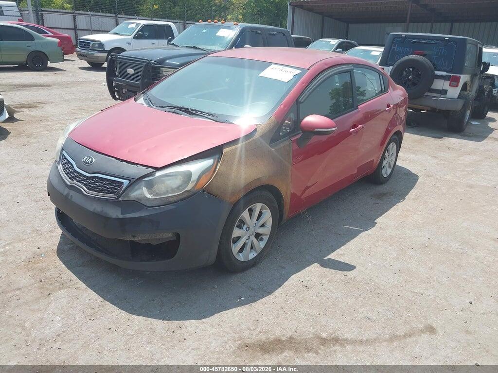 KNADN4A33F6458590 2015 KIA RIO photo no. 2