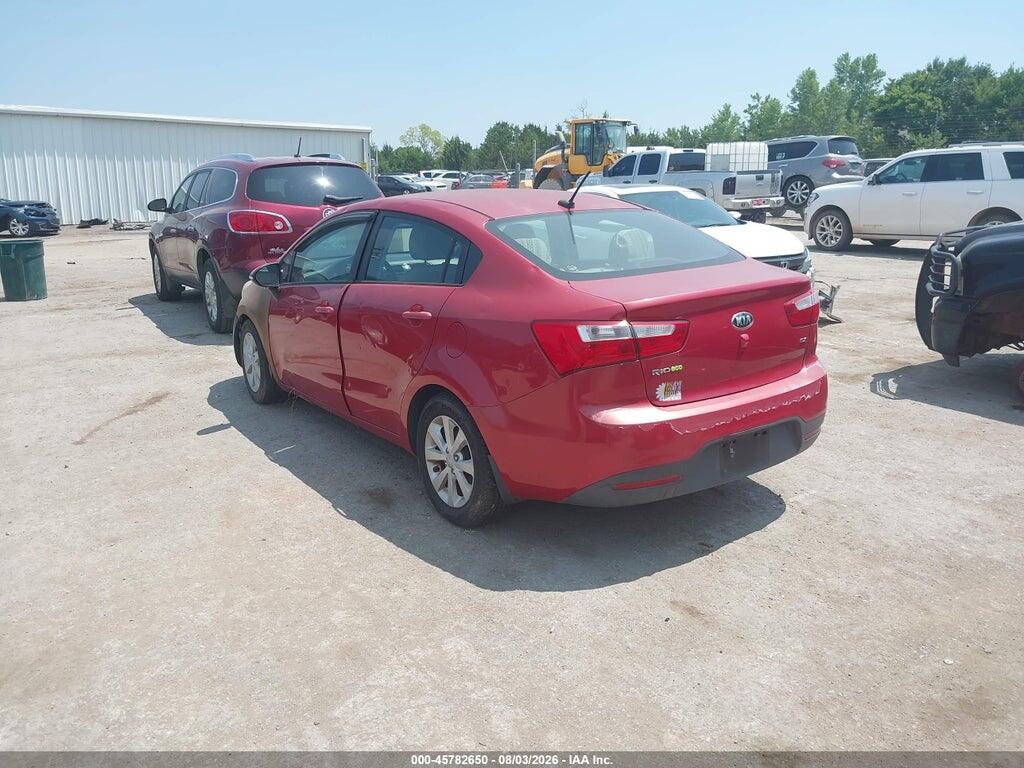 KNADN4A33F6458590 2015 KIA RIO photo no. 3