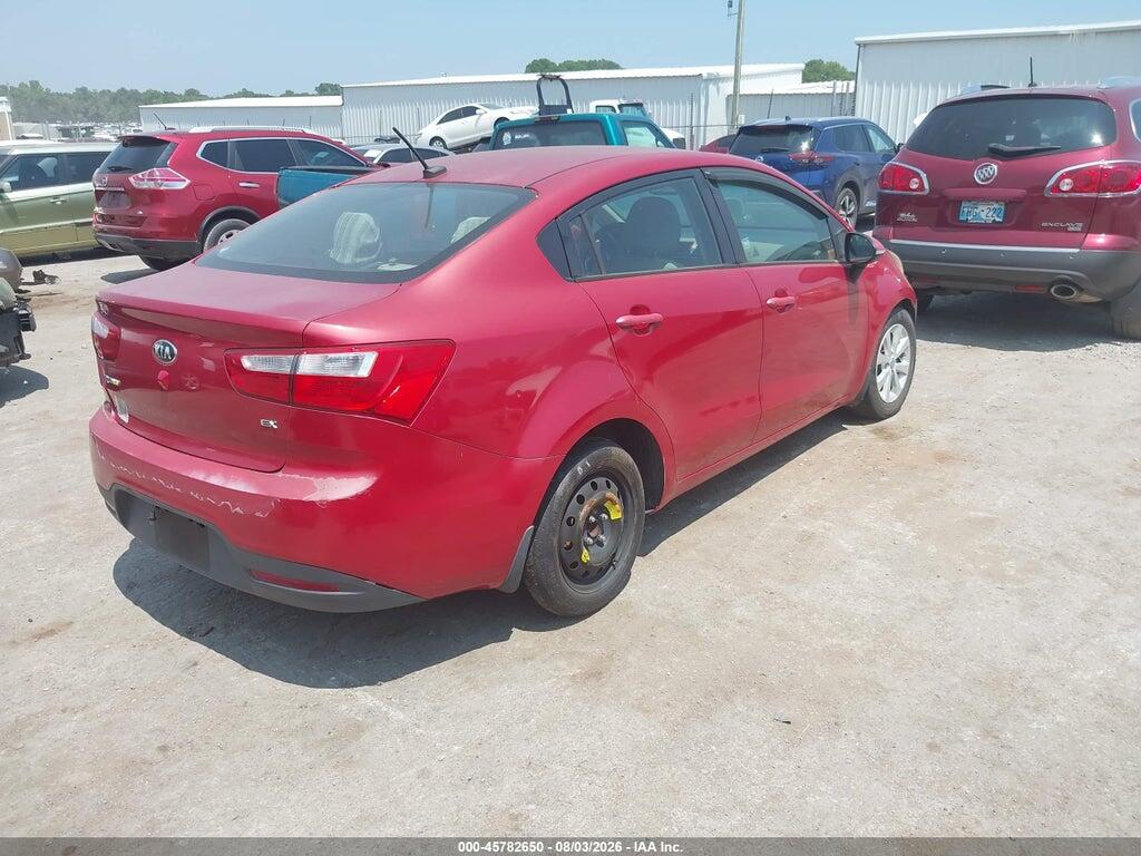 KNADN4A33F6458590 2015 KIA RIO photo no. 4