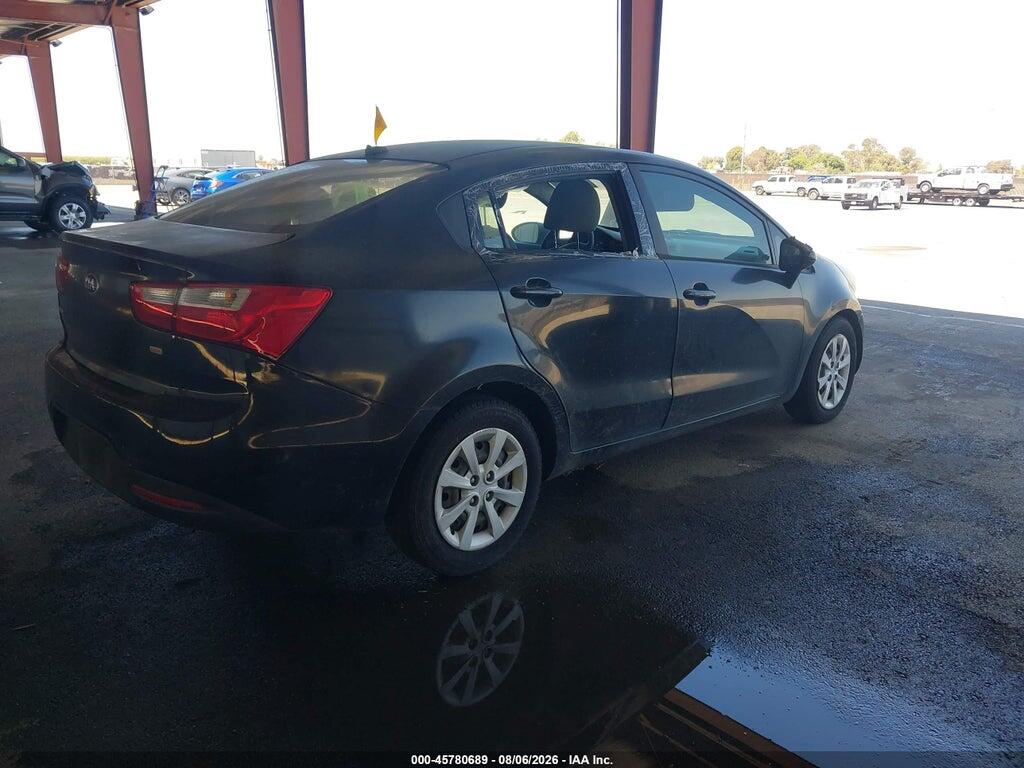 KNADM4A35F6436058 2015 KIA RIO photo no. 4