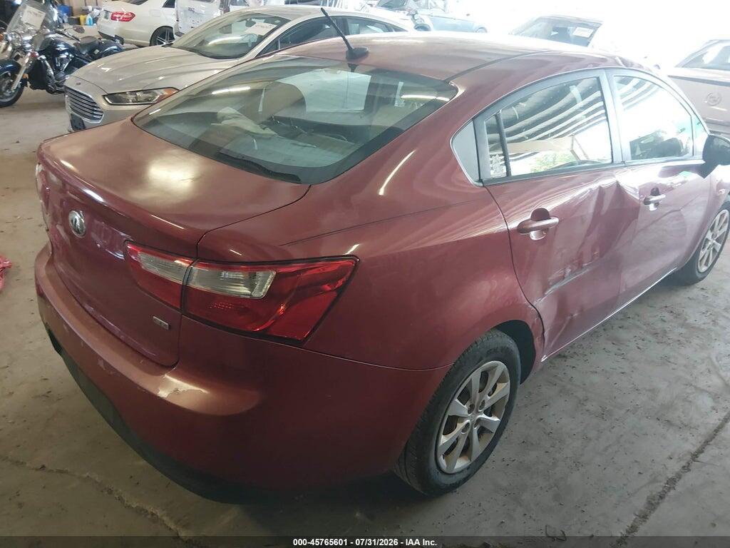 KNADM4A32F6484505 2015 KIA RIO photo no. 4