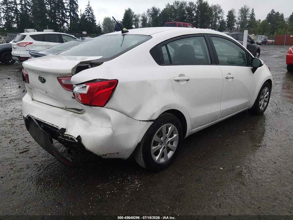 KNADM4A31F6501083 2015 KIA RIO photo no. 4