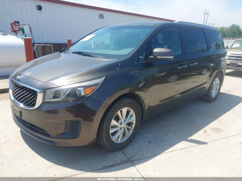KNDMB5C15F6032722 2015 KIA SEDONA photo no. 2