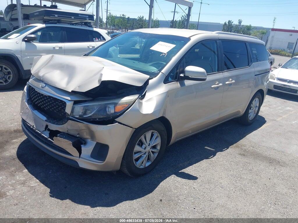 KNDMB5C15F6041808 2015 KIA SEDONA photo no. 2