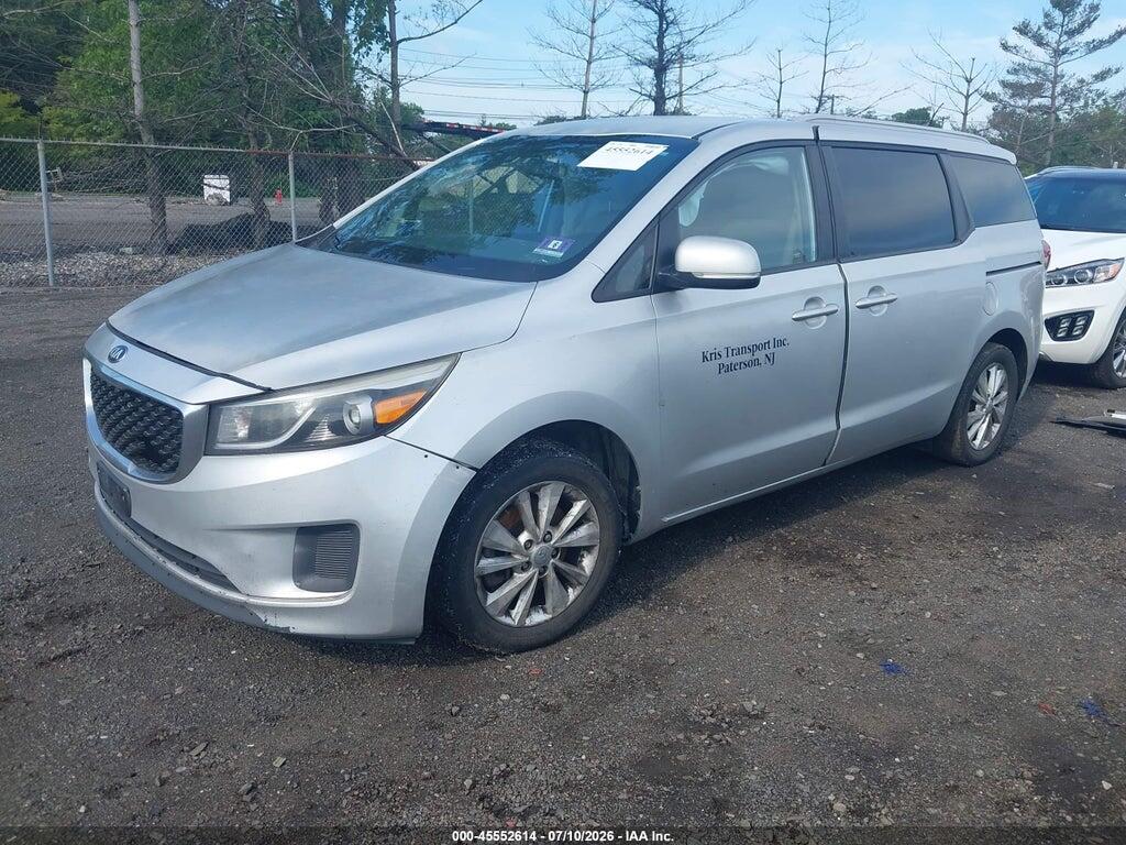 KNDMB5C12F6058081 2015 KIA SEDONA photo no. 2