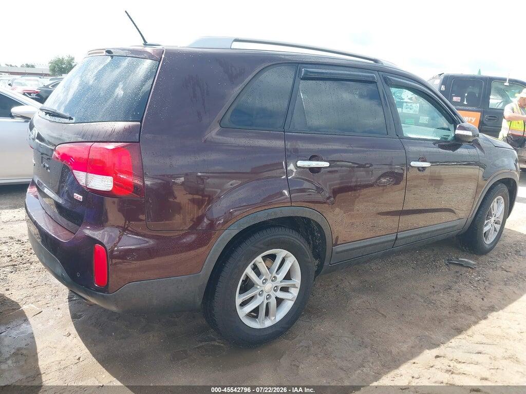 5XYKT4A62FG658917 2015 KIA SORENTO photo no. 4