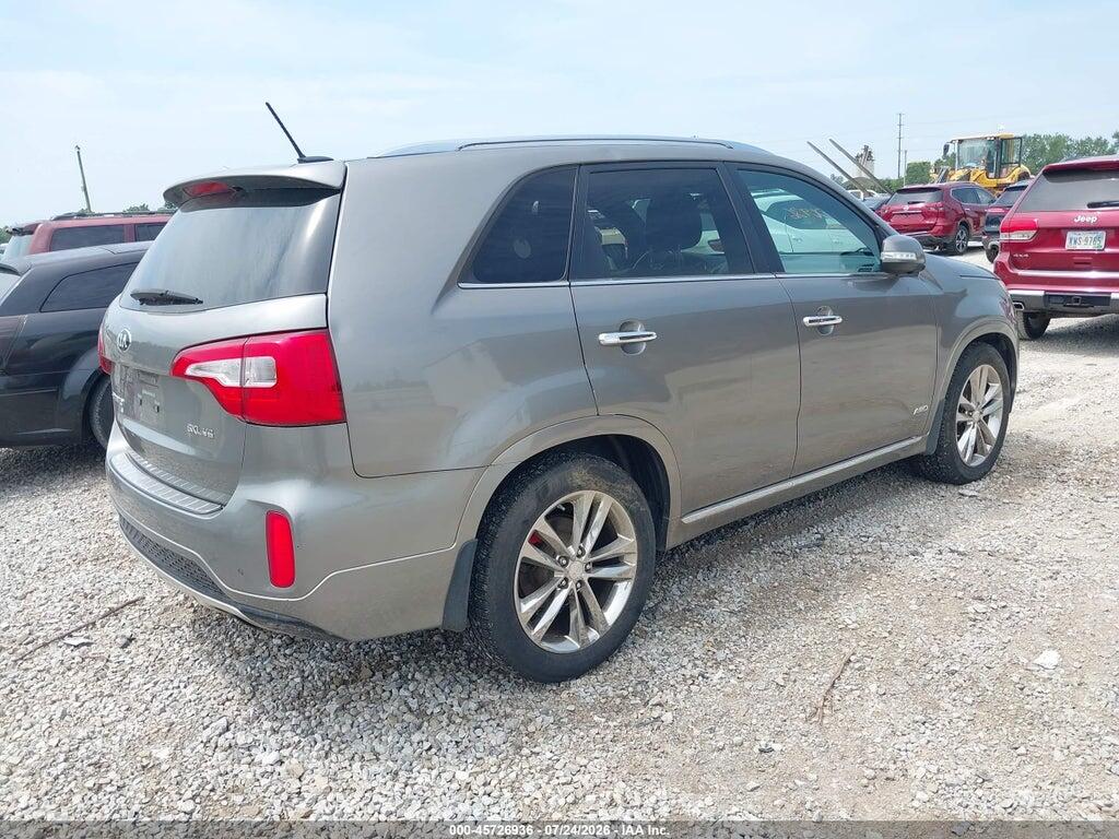 5XYKWDA77FG614525 2015 KIA SORENTO photo no. 4