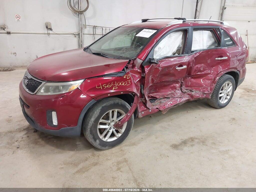 5XYKTCA62FG631646 2015 KIA SORENTO photo no. 2