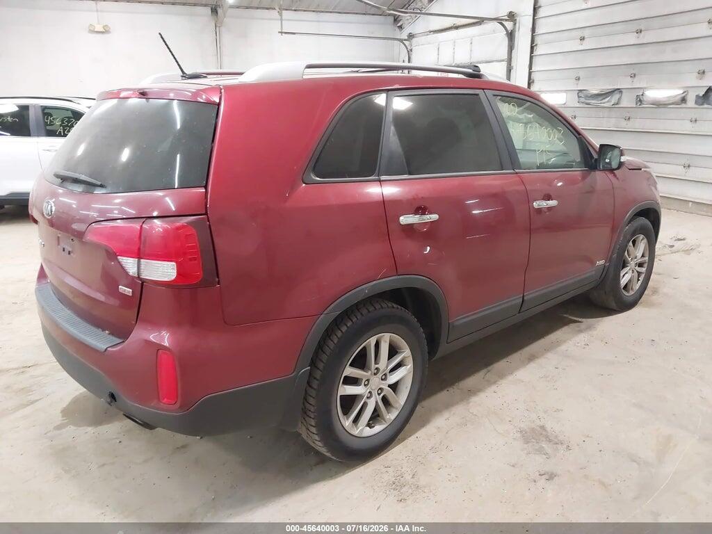 5XYKTCA62FG631646 2015 KIA SORENTO photo no. 4