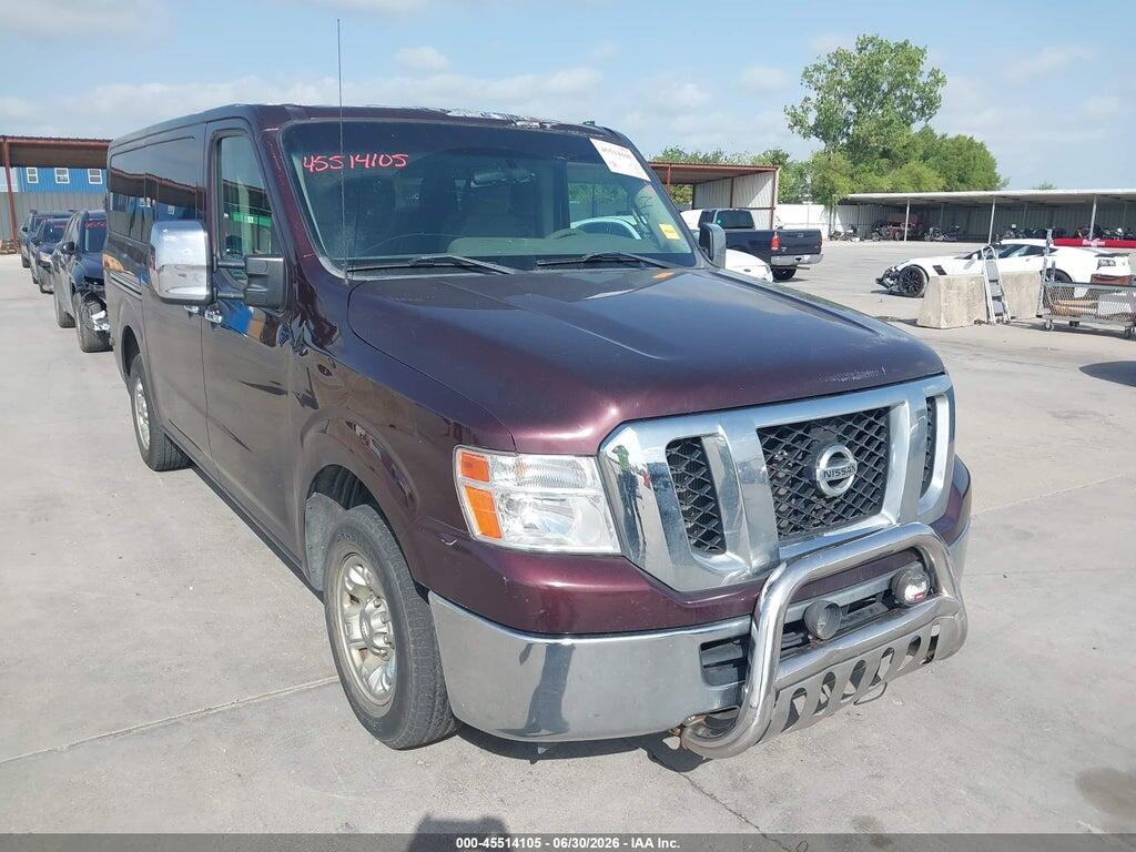 5BZAF0AA8DN202085 2013 NISSAN NV PASSENGER NV3500 HD photo no. 1