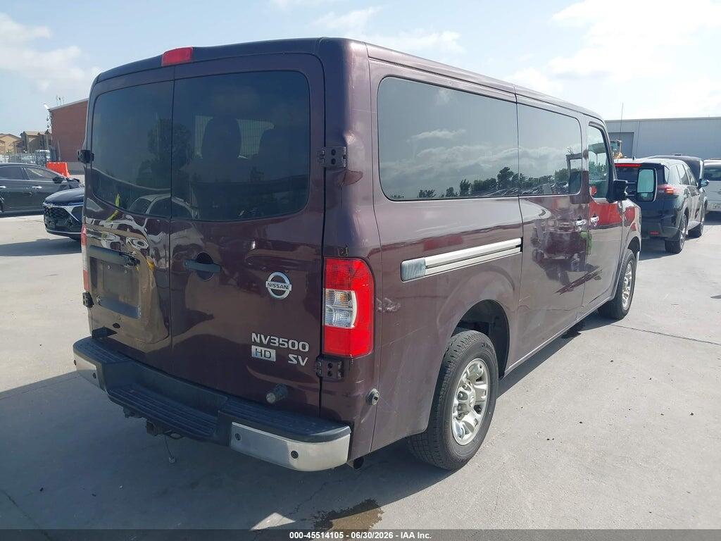 5BZAF0AA8DN202085 2013 NISSAN NV PASSENGER NV3500 HD photo no. 4