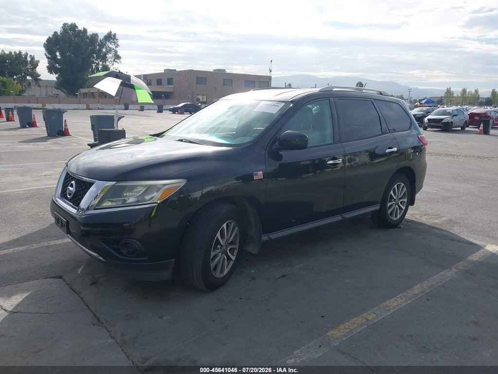 5N1AR2MN9DC612659 2013 NISSAN PATHFINDER photo no. 2
