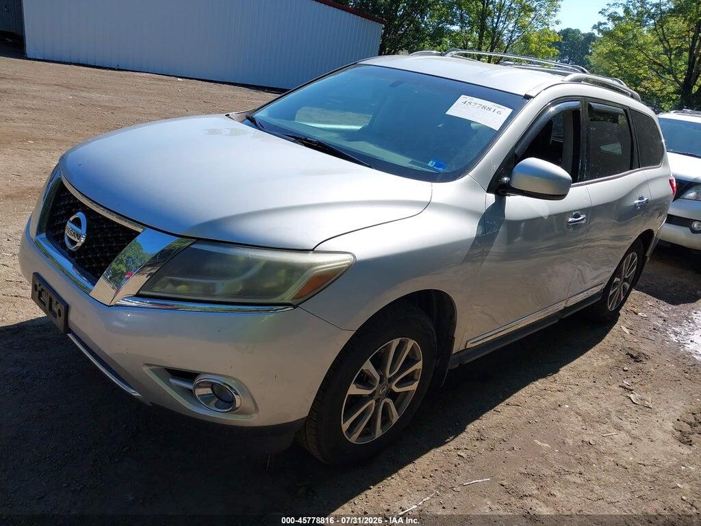 5N1AR2MM3DC628217 2013 NISSAN PATHFINDER photo no. 2