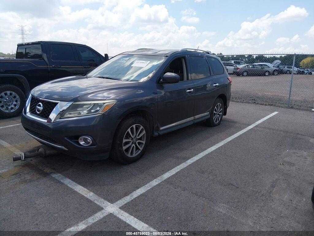 5N1AR2MN3DC679208 2013 NISSAN PATHFINDER photo no. 2