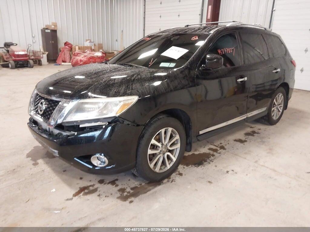 5N1AR2MM6DC629944 2013 NISSAN PATHFINDER photo no. 2