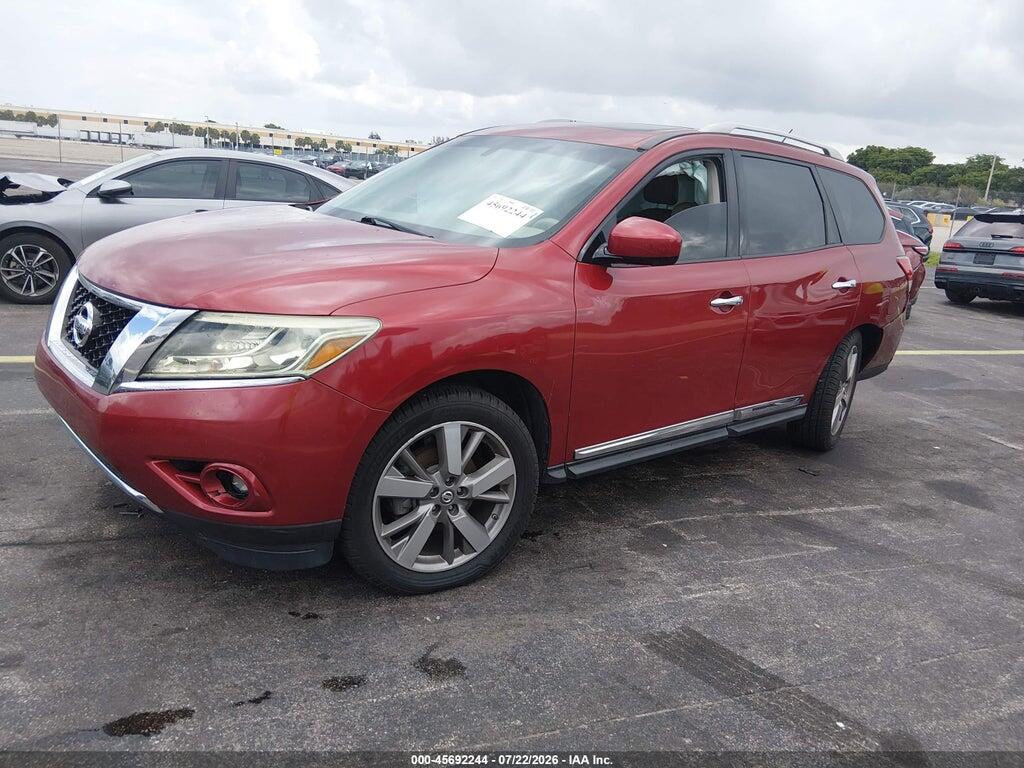 5N1AR2MN6DC663830 2013 NISSAN PATHFINDER photo no. 2