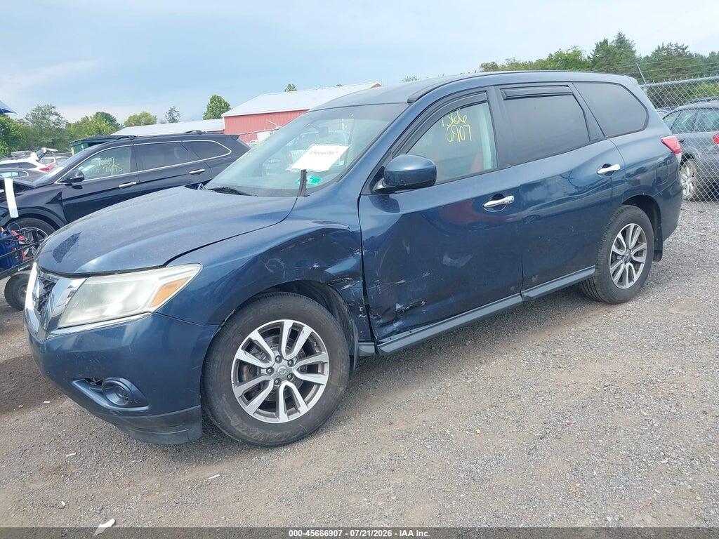 5N1AR2MM8DC654537 2013 NISSAN PATHFINDER photo no. 2