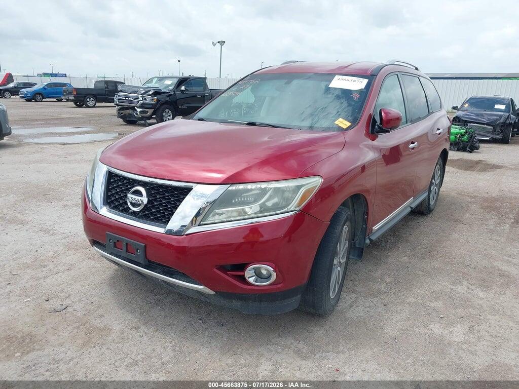 5N1AR2MN8DC685134 2013 NISSAN PATHFINDER photo no. 2